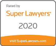 Super Lawyers 2020 badge
