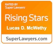 rising star Lucas Daniel McWethy  Super Lawyers