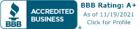Better Business Bureau badge