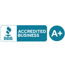 A+ accredited business badge