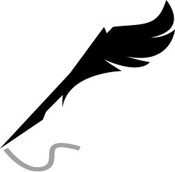 Feather pen icon