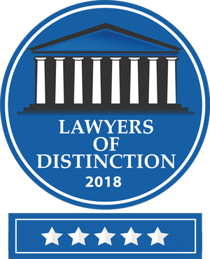 Lawyers of distinction Badge