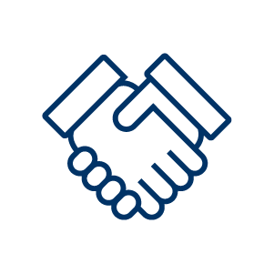 Hand shake icon