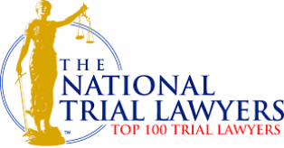 The National Trial Lawyers Top 100 badge