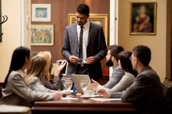 attorney conducting mediation