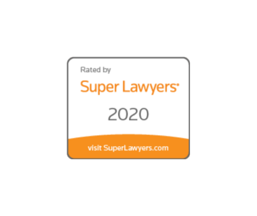 Super Lawyers 2020 badge