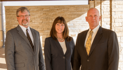Attorney Scott Landry and Paralegals Bryan Brown & Mary Scott