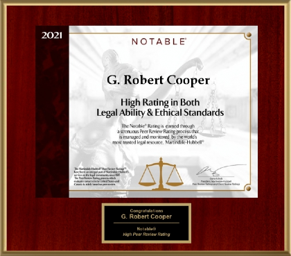 Notable Award: Legal Ability & Ethical Standards