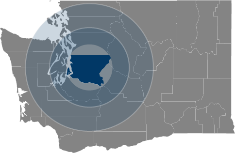 Washington Service Map