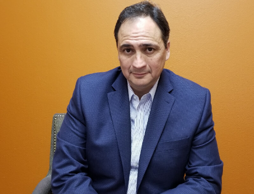 Attorney Xavier Gonzales Sitting Down