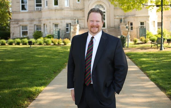 Attorney at Law Bradley Grothe Outside Smiling