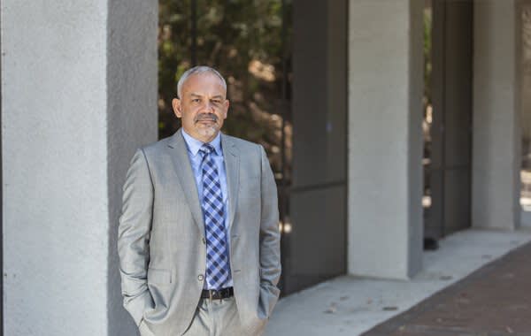 Attorney George Aldrich with Hand in the Pocket