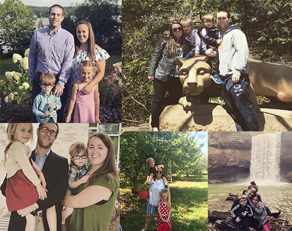 Megan and her family
