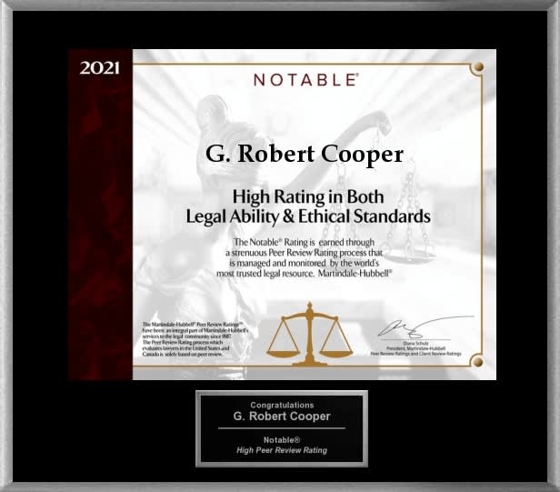 High Rating in Both Legal Ability & Ethical Standards