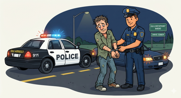 ARRESTED AFTER