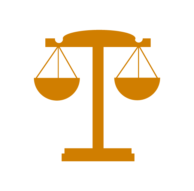 Scales of justice icon