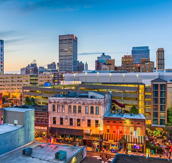 Memphis, Tennessee skyline