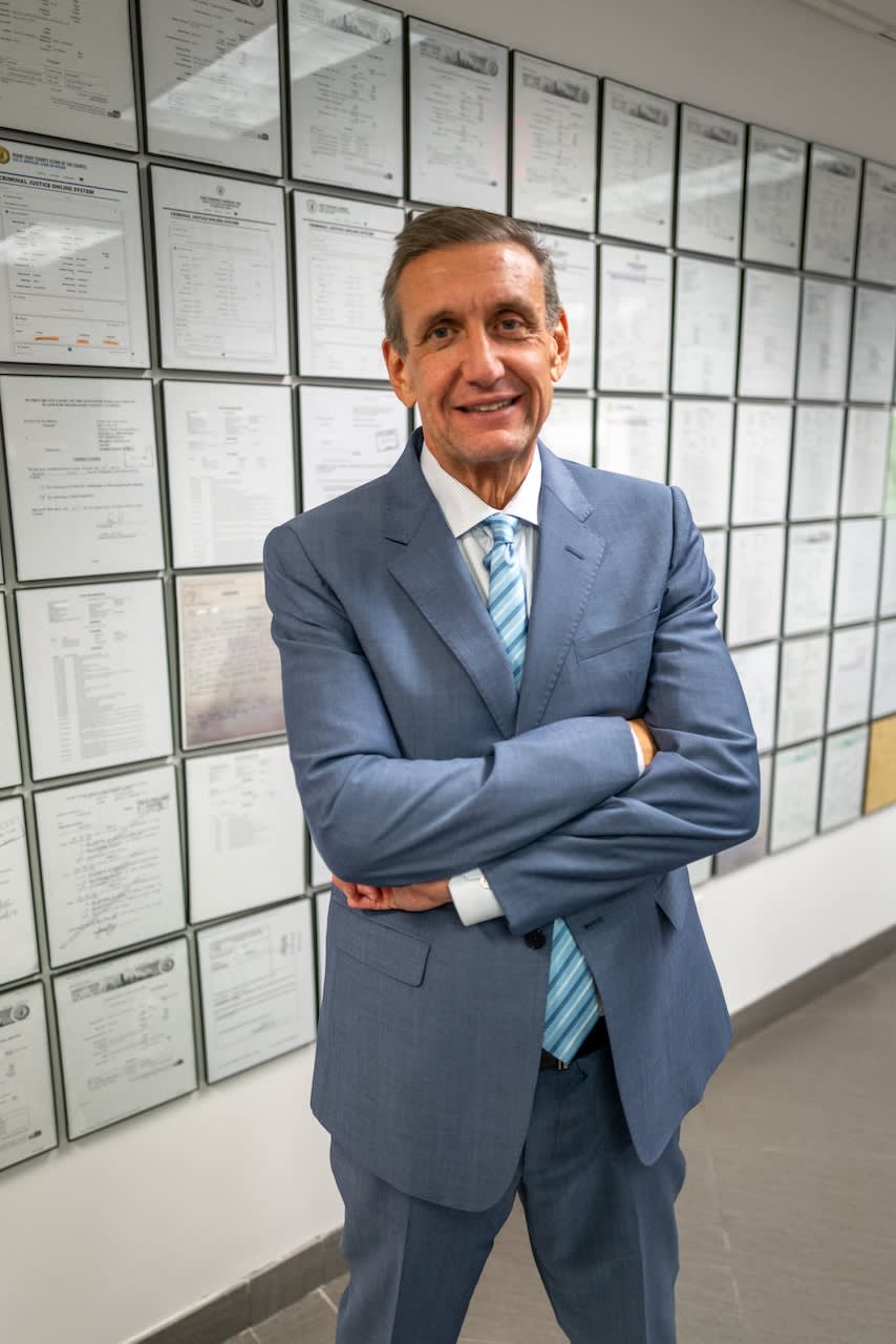 Andrew Rier, Florida criminal defense attorney and founding partner of Rier Jordan P.A. with over 30 years of criminal trial experience.