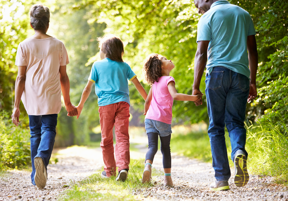 Family Walking