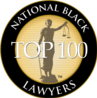 National black lawyers, top 100 logo