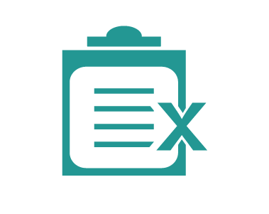 Document with an X icon