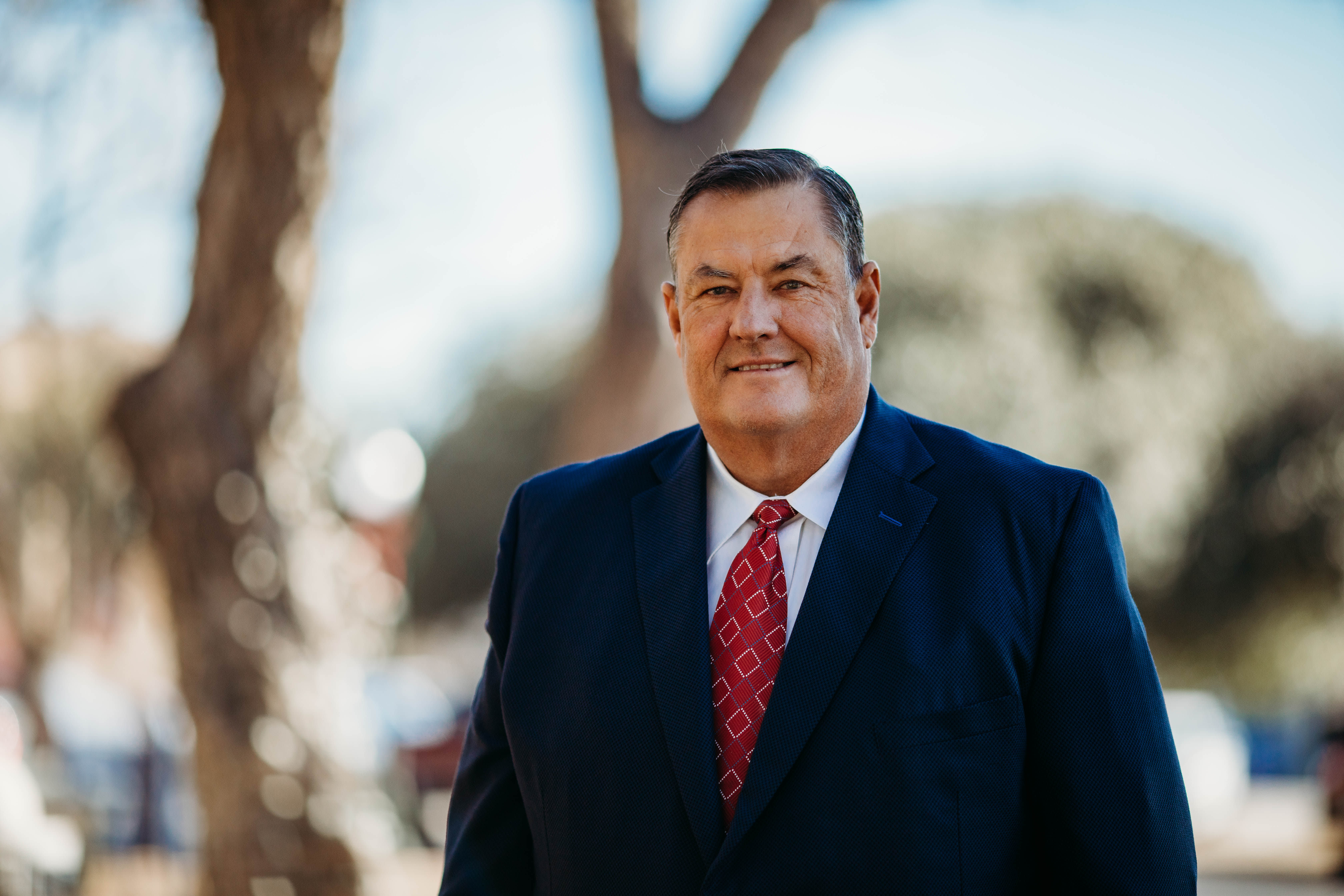 Attorney Harold Danford smiling