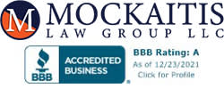 Mockaitis Law Group Logo and BBB Badge