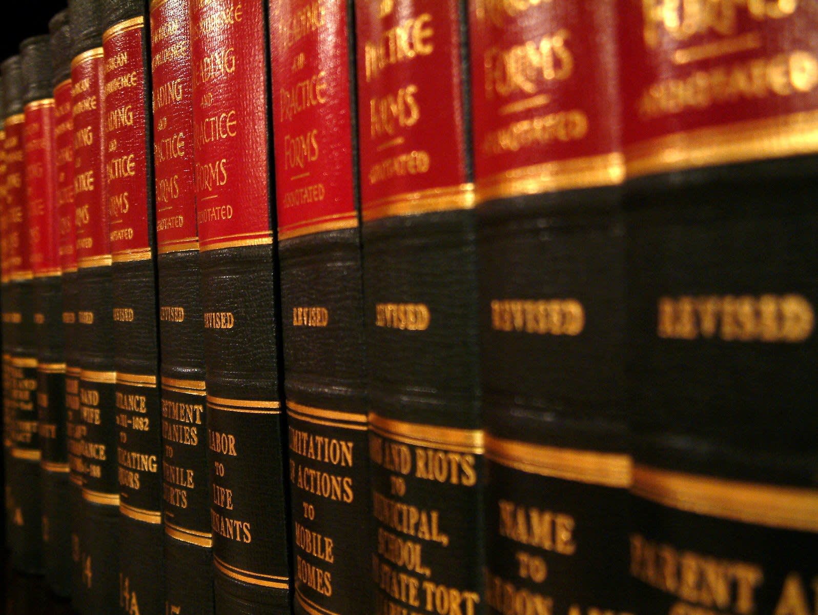 Books on the shelf