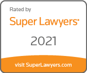 Super Lawyers 2021 badge