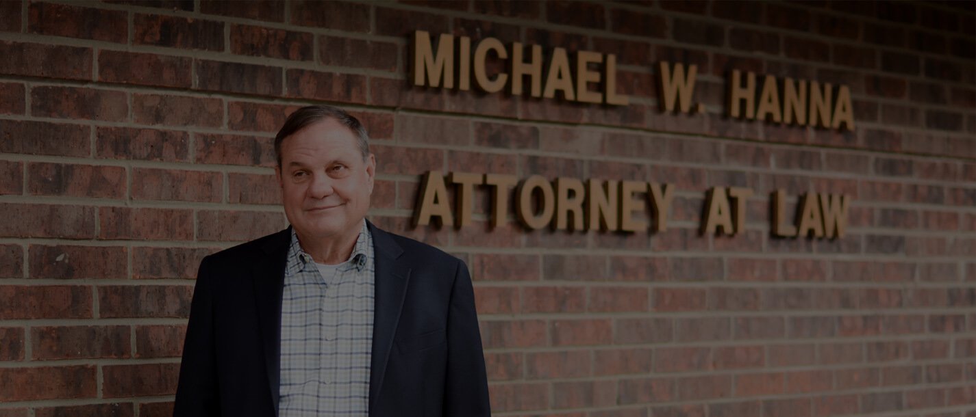 Michael Hanna in front of this building