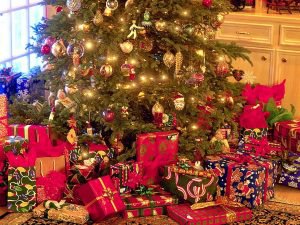 Christmas Tree with an Abundant Supply of Presents