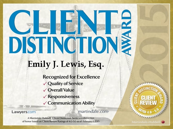 Client Distinction Award