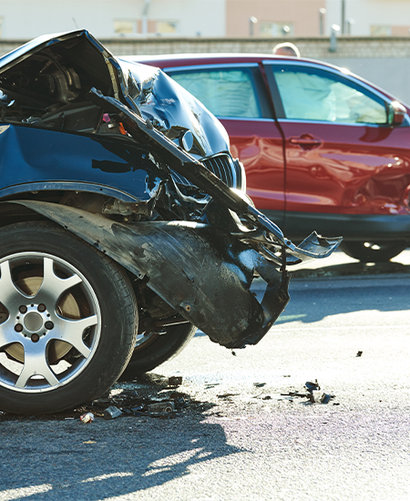 Car Crash Accident on Street