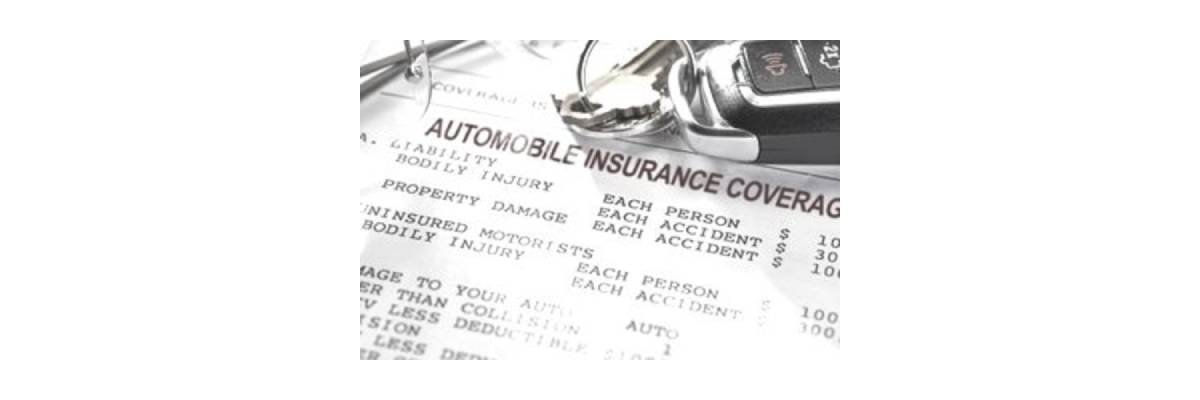 Auto Insurance Coverage receipt