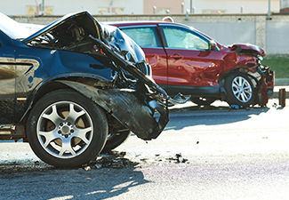 Car Crash Accident on Street