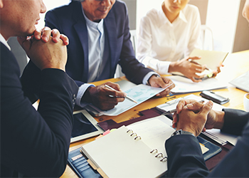 group of business people meeting