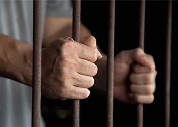 person holding bars