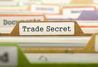 File Folder Labeled as Trade Secret