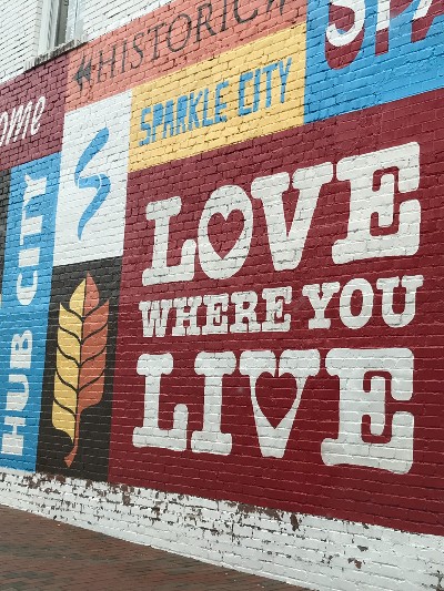 Love Where You Live Mural