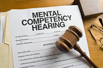 files with the words "mental competency hearing"