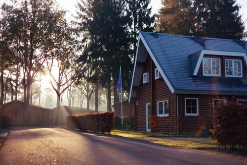 A home in the woods