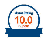 Avvo 10.0 rating badge