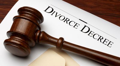 Divorce decree document