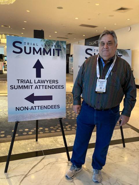 Joe Blaszkow at attorney summit