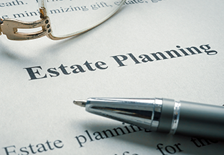 Information about Estate planning and old glasses.