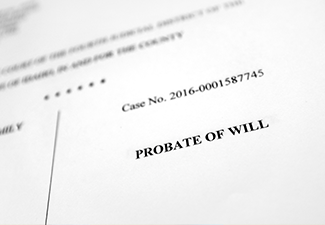 Probate Filings Court Document Estate Planning