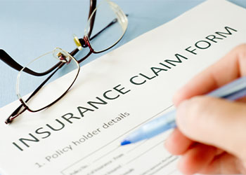 Insurance claim form