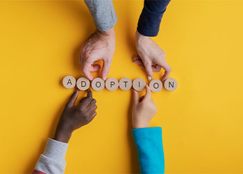 Conceptual image of adoption