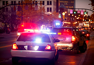 Pulled Over by Police Car