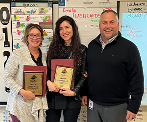 November and December 2022 teacher of the month winners